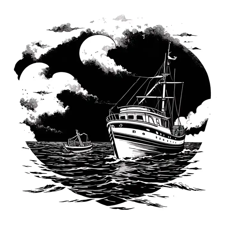 We're On A Boat Bitch