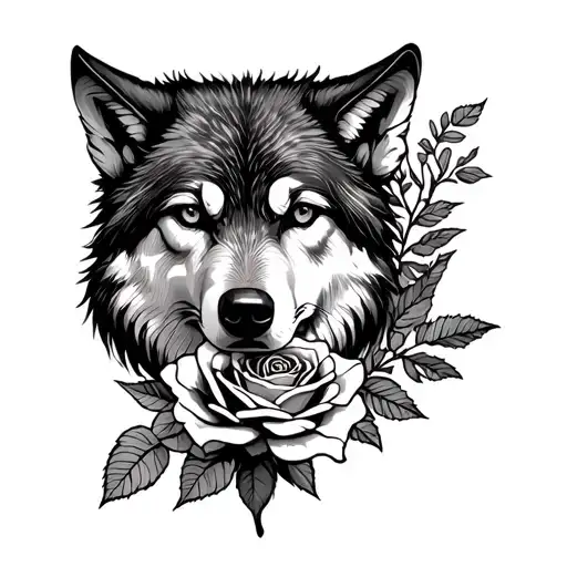 Wolf And Rose Growing