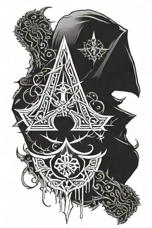 Assassins Creed Black Widow Logo