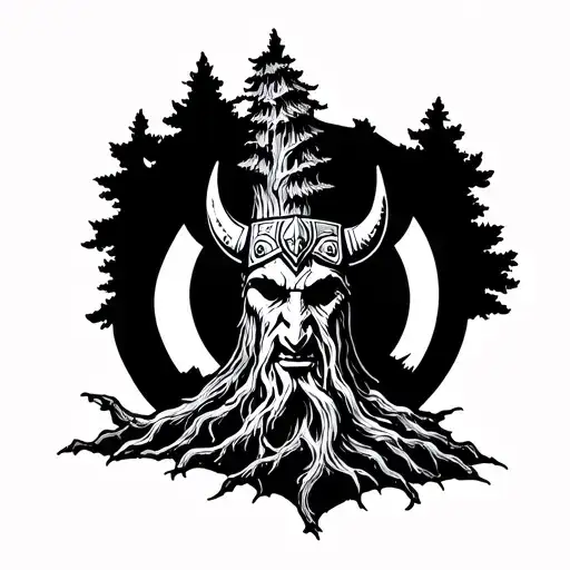 Viking Wiht Tree Growing