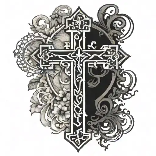 Christian And Lorraine Cross Formed