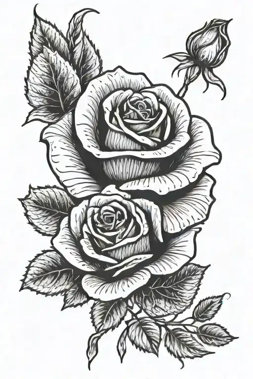 A Beautiful Rose With The Name Ariam