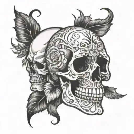 Bible Scripture Skulls