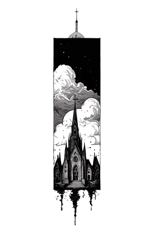 Dark Church Buildings