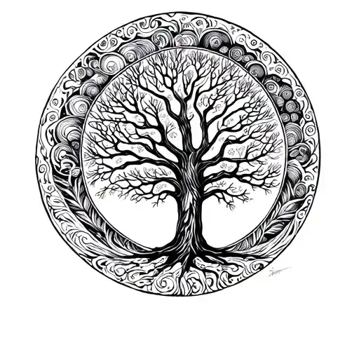 Circular Tree Coverup