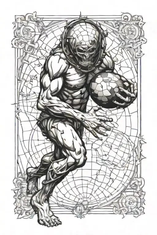 Classic Atlas Holding The World