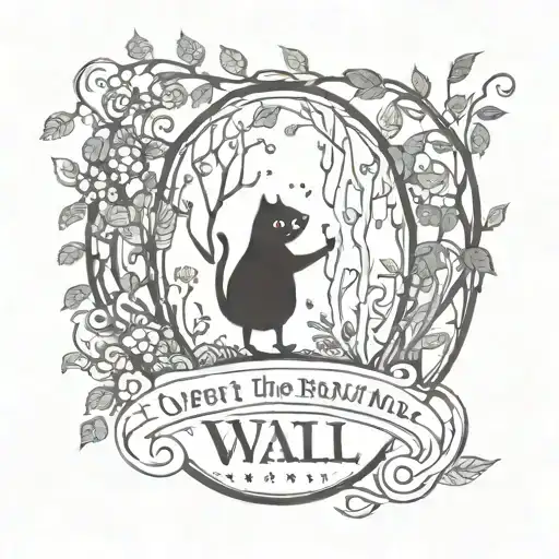 Over The Garden Wall Inspired With Vines And The Quote Ain't That Just The Way