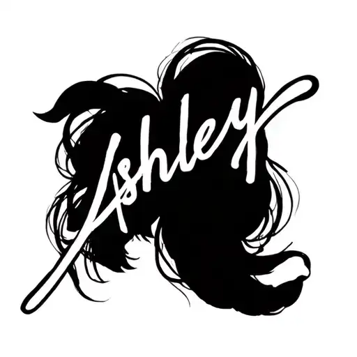 Ashley In A Cool Script Font