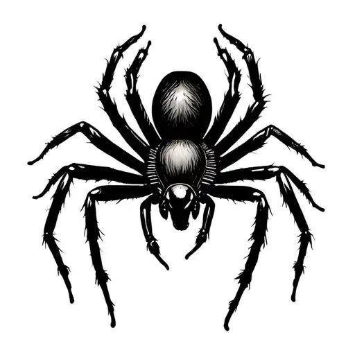 Black Widow Spider Melting