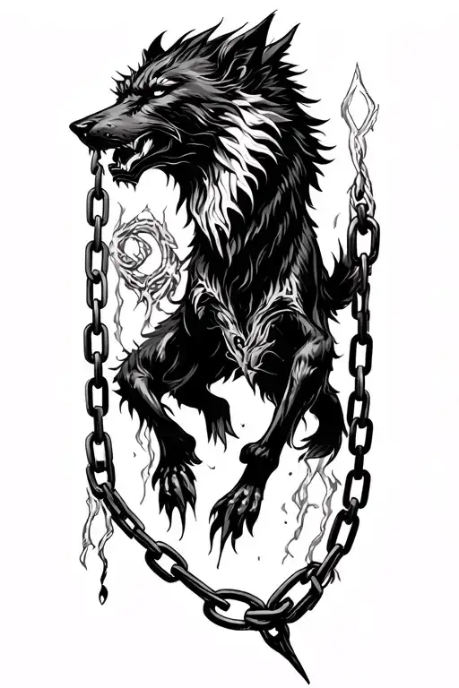 Fenrir Breaking Free From Chains