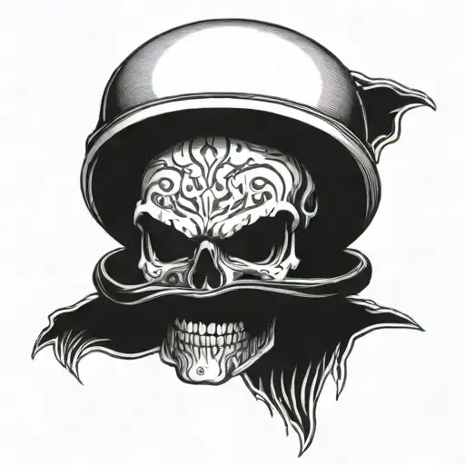 Truck Driver Skull