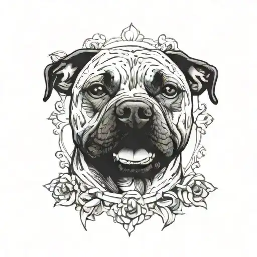 Pies Staffordshire Bull Terrier