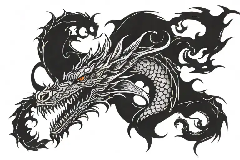 Dragon Breathing Fire