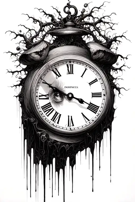 The Persistence Of Memory By Salvador Dali Melting Clock