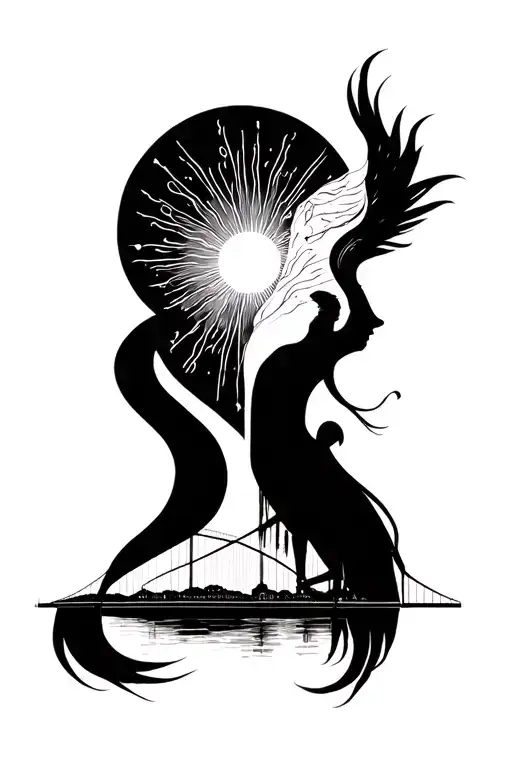 In Duet With One And Sun And Bridge