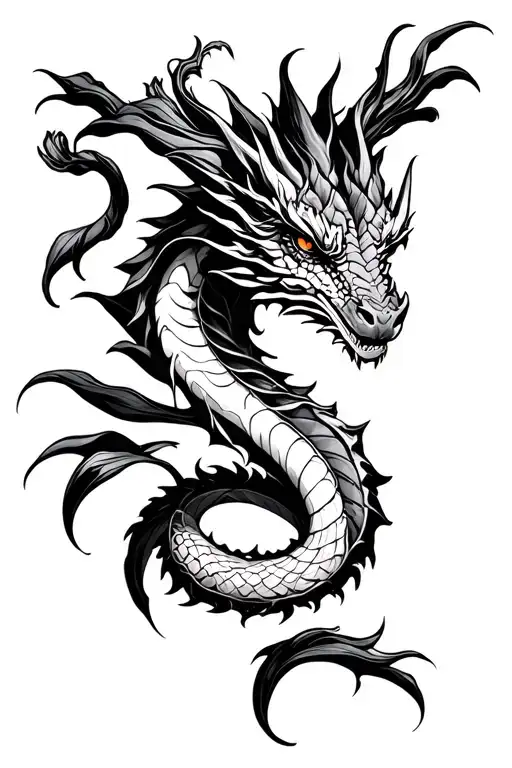 Tulipan With A Dragon