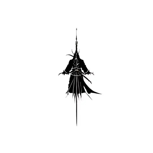 All Black Ronin Silhoutte Small