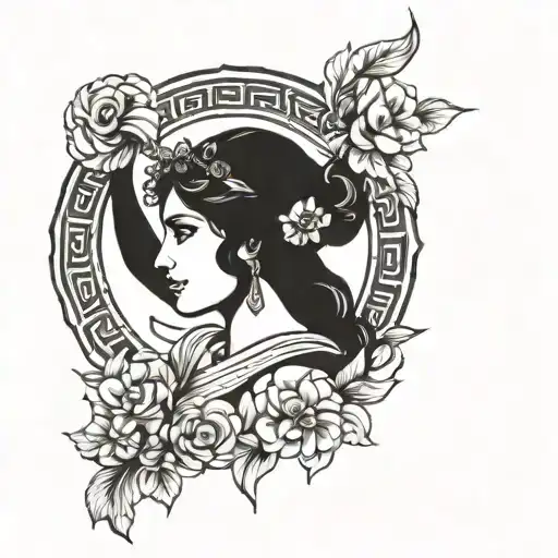 Sexy Athena Greek Goddess