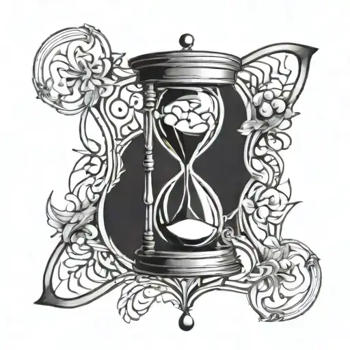 Hourglass Broken Hourglass