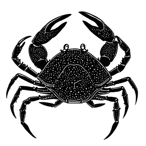 Crab Fighting Cancer Constellation