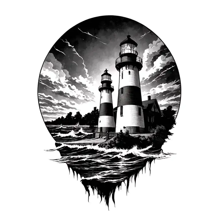 Cape Hatteras Lighthouse Brothers