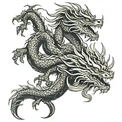 Japanese Dragon Forearm Coverup