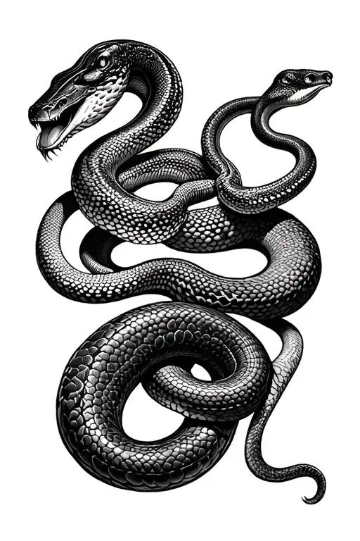 3 Big Different Snakes Grip Argentic Camera