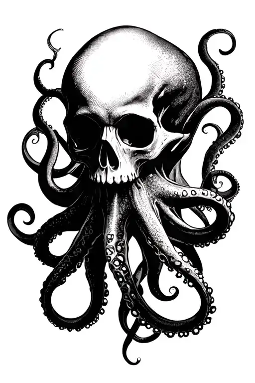 Skull Octopus