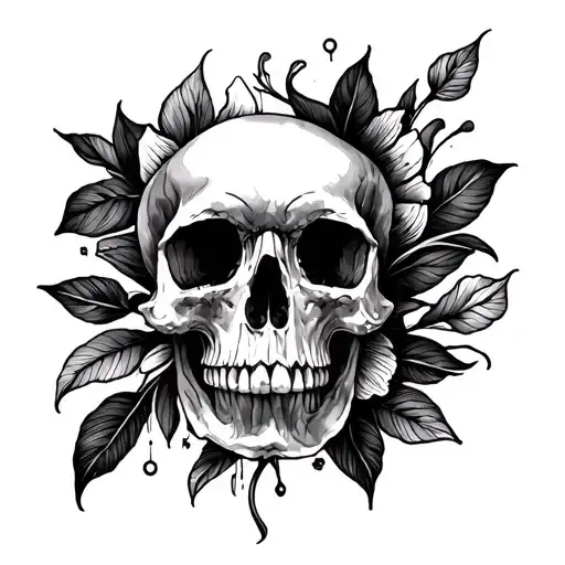 Line Medium Size Tattoo Design