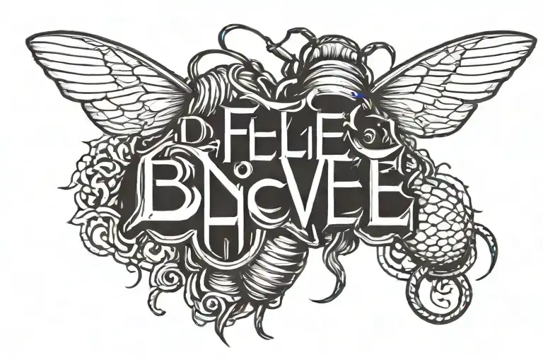 Beehive Text Gothic Letters