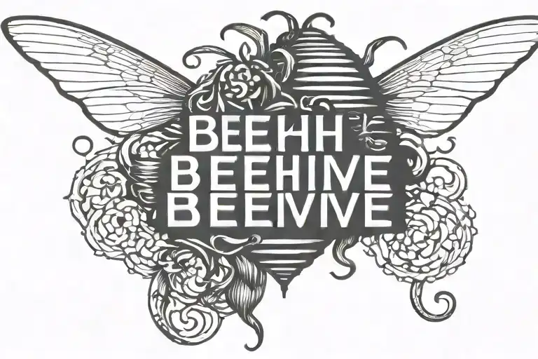 Beehive Text Gothic Letters