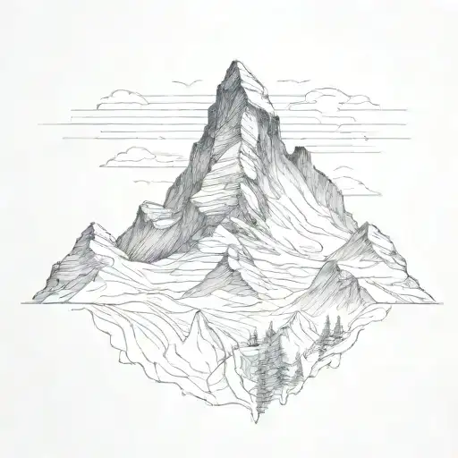 Matterhorn Mountain Peak