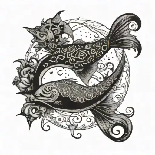 Moon With Pisces Zodiac Sign