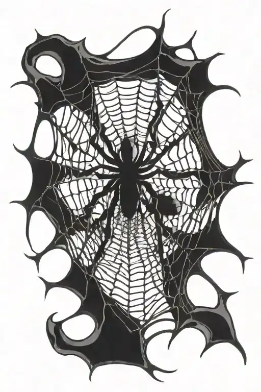 Bloody Creepy Spider Web Full