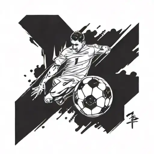 Incorporate Elements Of Football And Growth And Development Into A Tattoo Design