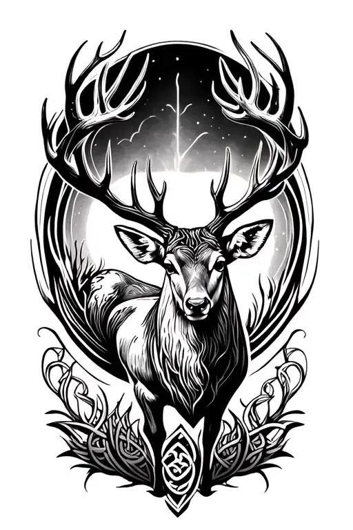Celtic Deer