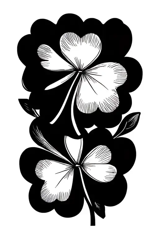 Family Of 4 Leaf Clover