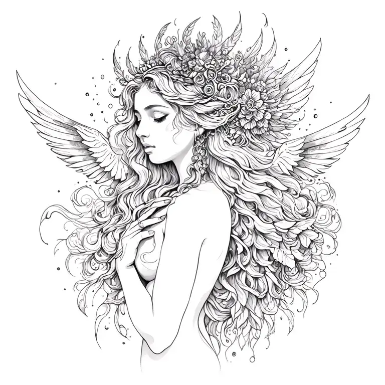 Goddess Of Dreams Imagination Creativity