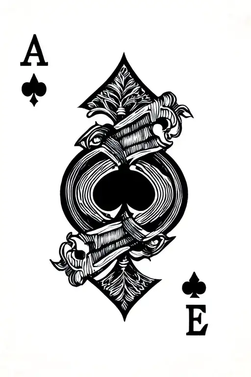 Ace Of Spades For Twin Brothers