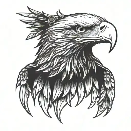 Bald Eagle Head