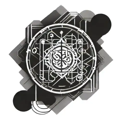 Incorporate Pagode Music Notes Into A Geometric Design