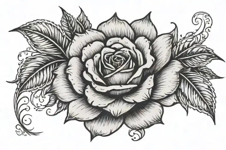 Name Godrdana With Rose