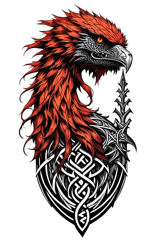 Griffin Crooked River Red Haired Warrior Celtic