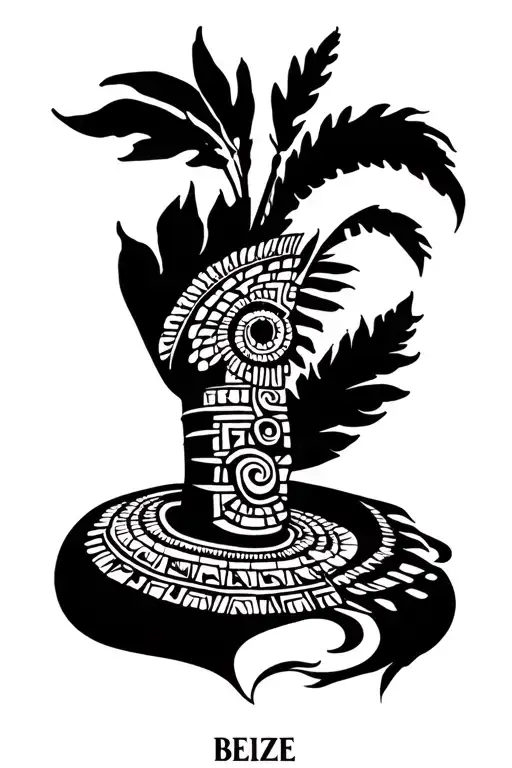 Pride For The Country Of Belize Culture Mayan