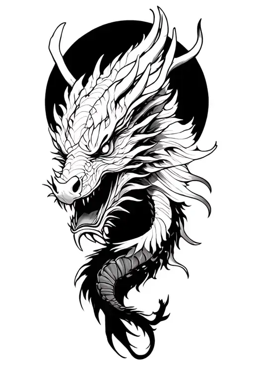 Electrical Anguila For Part Of Dragon Oriental Legs