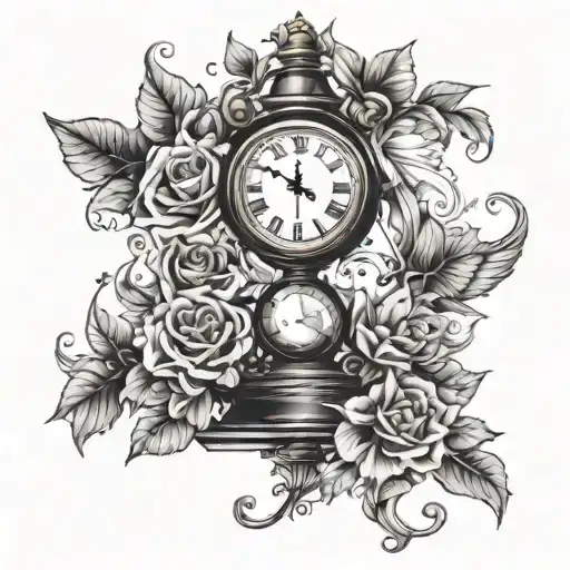 Incorporate A Clock Or Hourglass To Symbolize The Importance Of Time With Family In Your Life
