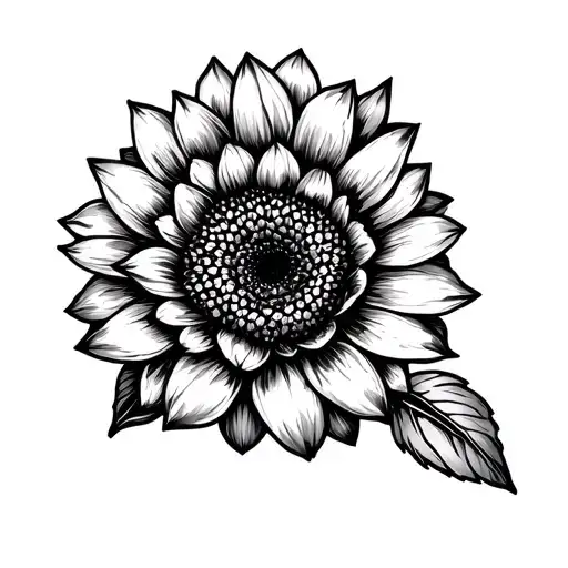 Dahlia Mix Sunflower