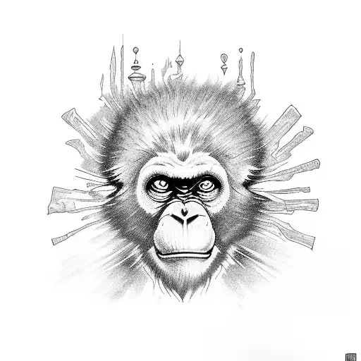 Monkey D Luffy And Lord Hanuman