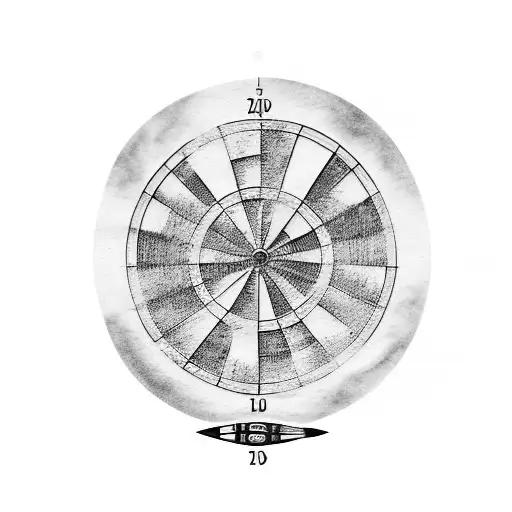 Family Tree With Dart Board Leaves