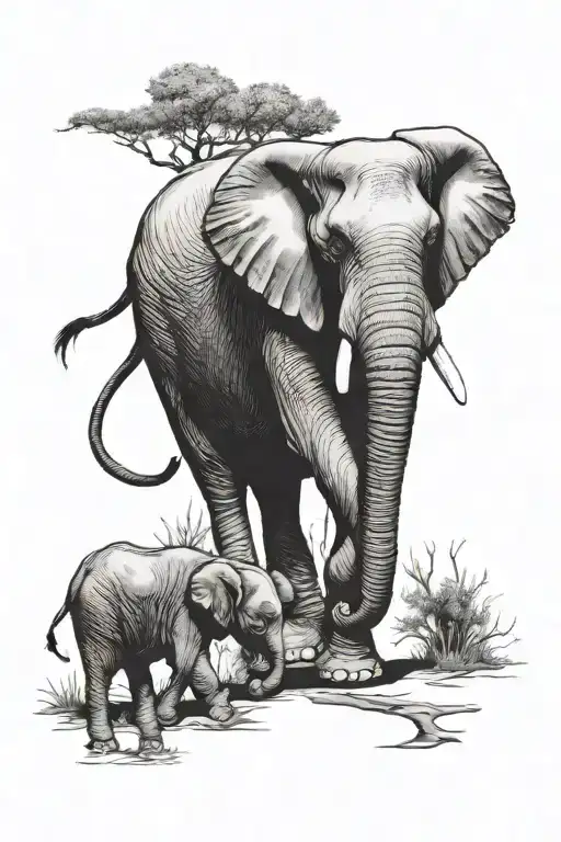 Elephant Walking